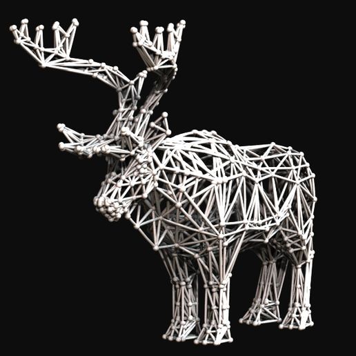 DEER CNC 3D PLASTIC, DIY 3D model