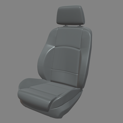 Car_Seat_015_Render_01.png STL file Car seat // Design 015・Design to download and 3D print