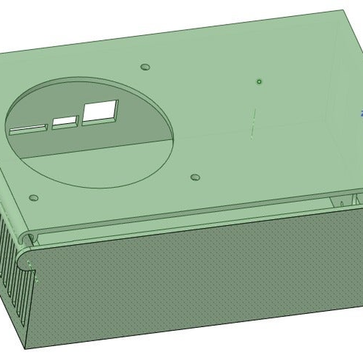 2019-06-15_16-34-05.png Free STL file SKR Pro 1.1 Standalone enclosure・Template to download and 3D print, benebrady