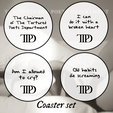 CoasterSet2.png 10 Coasters set Taylor Swift TTPD