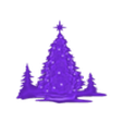 Arbol Pesebre.stl Winter Magic: Christmas Tree - Nativity Scene and Decoration