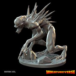 nothic stl_1.jpg Nothic Gaming Miniature