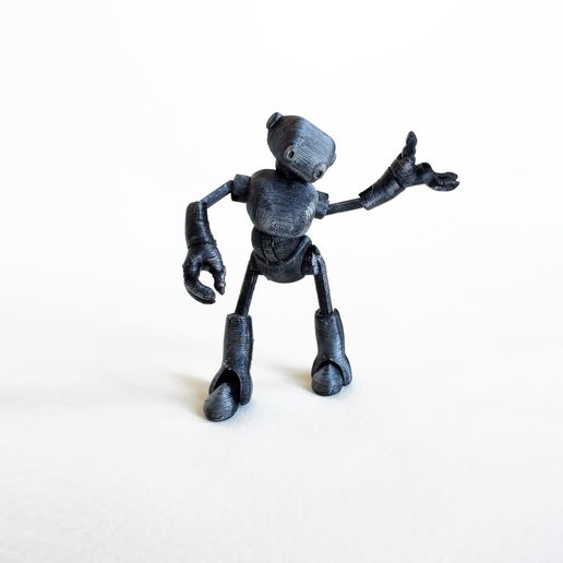 009 DSC_7719p.jpg Free STL file Ankly Robot - 3d Printed Assembled・3D printer model to download, Shira
