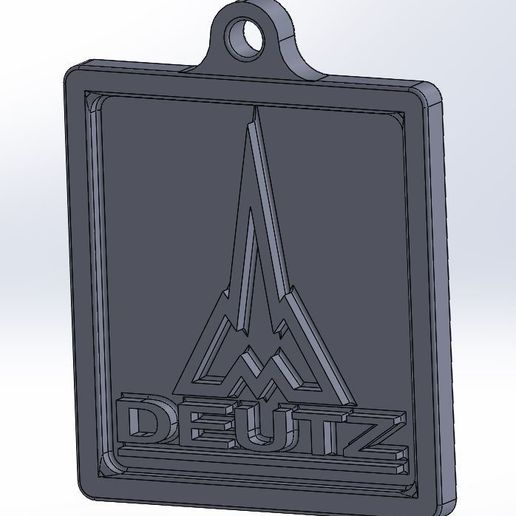 porte cle 2.JPG Deutz key ring