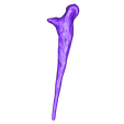Cervical_Rib_Right_06.OBJ Archivo OBJ Esqueleto de T-rex a tamaño real - Parte 10/10・Objeto para impresora 3D para descargar