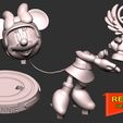 m= cS = Cs rn oo 3 (o} rs 3D-Datei Minnie Mouse - Champions Trophy・Design zum Herunterladen und 3D-Drucken, bonbonart