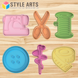 COSTURA.png Sewing machine Cookies cutters - sewing machine Cookies cutters