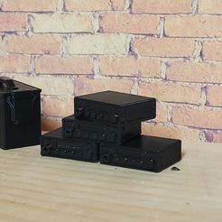 20230128_202544.jpg STL file 1/10 CB RADIO・3D printer design to download
