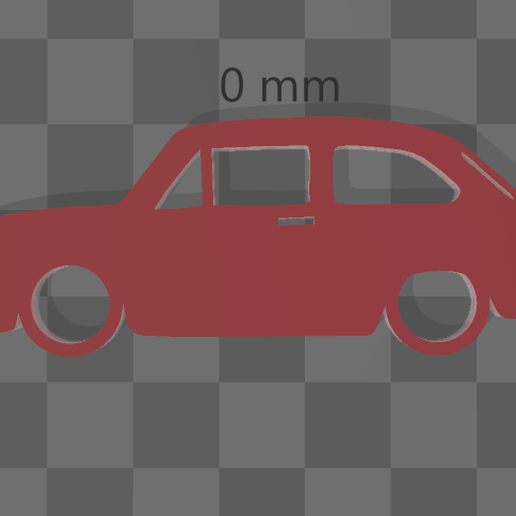 Key ring Seat 850 3D model