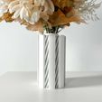 untitled-2118.jpg The Landis Vase, Modern and Unique Home Decor for Dried and Preserved Flower Arrangement  | STL File