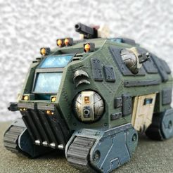 Side2.jpg Fichier STL The VoTank : Heck'o'tons Mobile Fortress・Design à télécharger et à imprimer en 3D