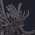 Adversary-Head-Pose-A-Preview.png Free 3D file Space Bugs of Death Emmiserator・3D print model to download
