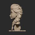 Elsa-3.jpg Elsa Bust - 3D Print Model