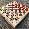 CB0EAE83-AFD2-4B85-A8A8-20A512AEF951.jpeg Datei STL Spielen und essen! Ostern Dame Spiel・Design für 3D-Drucker zum herunterladen