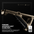 A4-18.png AIRSOFT - FOREGRIP ADVANCED LIGHT V2 MILITARY KINGSMAN