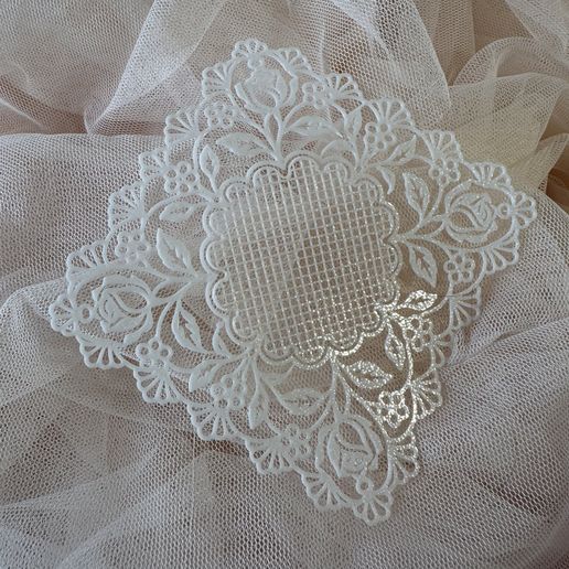 Lace Coaster - Holder For Tea Cup - Table & Plate Placement - Doily