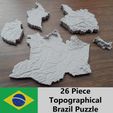 BrazilFrames0037.jpg TopoPuzzle 3D Бразилия (26 деталей)