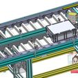 industrial-3D-model-Roller-chain-conveyor3.jpg industrial 3D model Roller chain conveyor