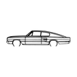 DODGE-CHARGER-383-4B-FASTBACK.png Classic American Cars Bundle 24 Cars (save %33)