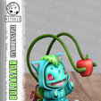 1.png 3D file Bulbasaur ItsBirdy Style・Model to download and 3D print, Hitsuji