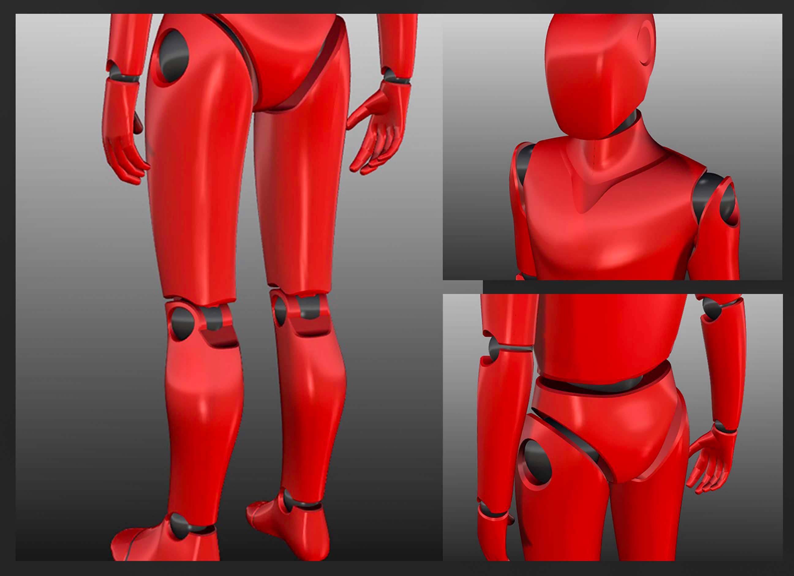 Download free OBJ file The scale of a human • 3D printing template ・ Cults