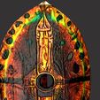Ikenga_shield13.jpg African Warrior Shield 3D Model
