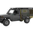 9.jpg TOYOTA LAND CRUISER FJ75 WITH REAR TRAY FOR 1 TO 10 SCALE
