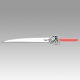 7.jpg Final Fantasy X-2 FFX2 Paine Sword Cosplay Weapon Prop
