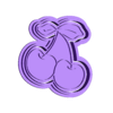 Cereza.stl Ausstechform Kirsche ( Ausstecher Kirsche )