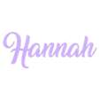 Hannah.stl Hannah