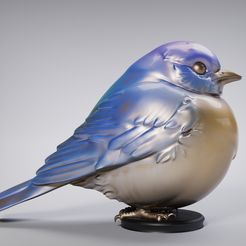 BB-3.jpg STL file Eastern Bluebird・3D printer model to download