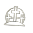 Cruces v1.png Crosses Cookie Cutter