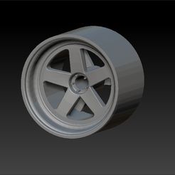 kansei-wheels-1.jpg Fichier STL Jantes Kansei Roues de hot wheels à l'échelle 1;64・Plan pour impression 3D à télécharger
