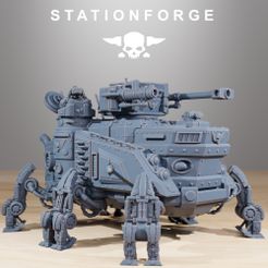 1.jpg 3D file Scavenger Heavy Tank・3D printer design to download