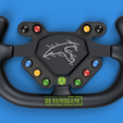 e.png Sim Racing Steering Wheel Button Box Plate | GT2 Model | BSHardware 3D Printer