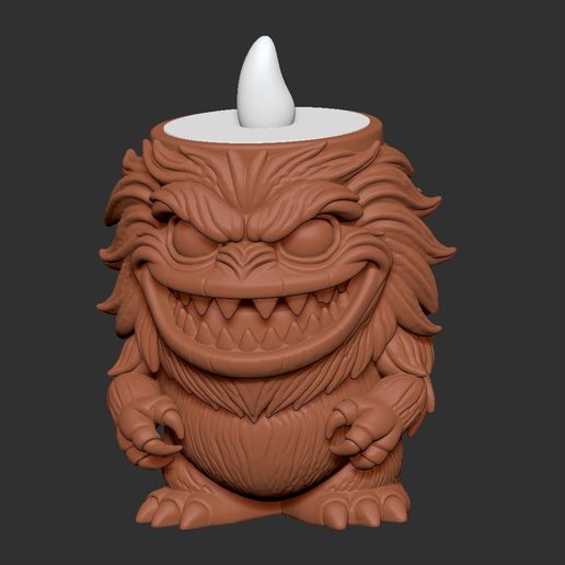 Critter Tea Light Holder 3D model