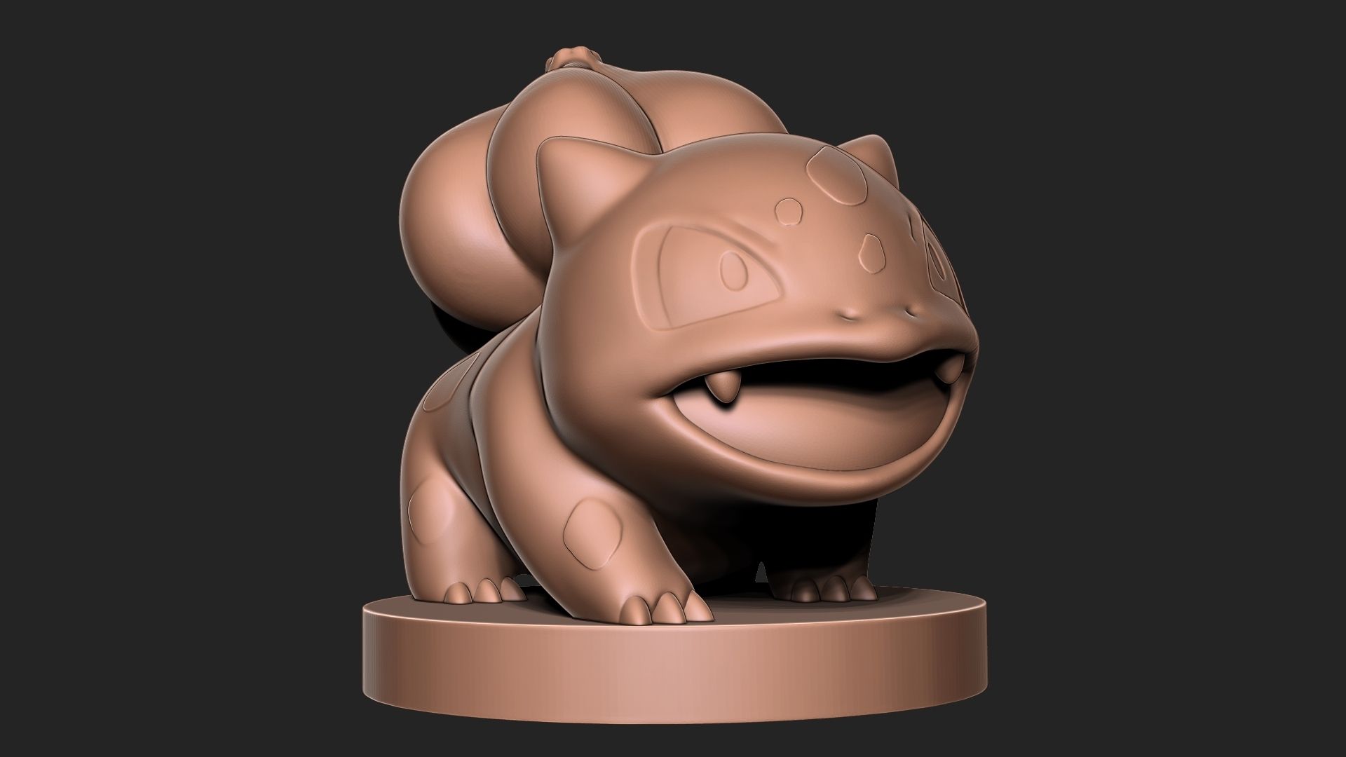 Archivo STL POKEMON Bulbasaur・Diseño Para Descargar Y Imprimir En 3D・Cults