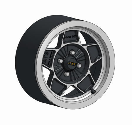 STL file 1/18 ATS CLASSIC WHEELS / RIM /VW /OPEL / BMW / MERCEDES ...