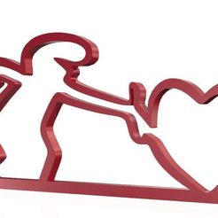 coeur.JPG Бесплатный STL файл Lalineacoeur・Дизайн 3D-принтера для скачивания