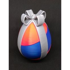 107b67a4e334868f59f98562a34c9a10_preview_featured.jpg Free STL file Wrapped Egg - Single Extruder・Object to download and to 3D print