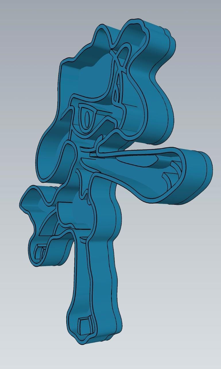 Download STL file AMAZING POKEMON riolu COOKIE CUTTER STAMP CAKE ...