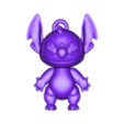 stitch.stl STL file Stitch and Angel Keychain/Pendant・Template to download and 3D print