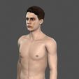 7.jpg Beautiful naked man -Rigged 3D model