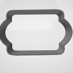 16.png STL file 3 SIZES, 3 FILES, FRAME, FRAME, COOKIE CUTTER 12, 9 AND 6 CM, MODEL 16・3D printable design to download, melisaconunaese