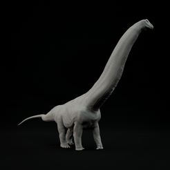 Argentinosaurus_walking_B3.jpg Argentinosaurus laufender Dinosaurier im Maßstab 1-100 vorgestützt