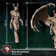 DH_Size.jpg Free STL file Demon Hunter - World of Warcraft (Fan art)・3D print design to download, White_Werewolf_Tavern