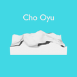 Cho-Oyu.png 3D Topography - 10 Highest peaks