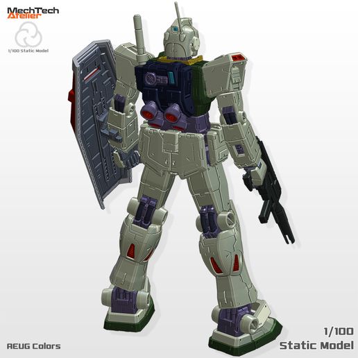 🤖 RGM-79R GM II・ 3D File for 3D printing・Cults