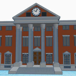 Screenshot_2021-12-10_7.53.13_AM.png Free 3D file Back To The Future- Hill Valley Clocktower・Object to download and to 3D print