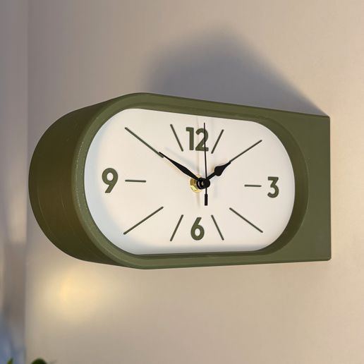 DUBBEL - Double Face Wall Clock - Dulton style